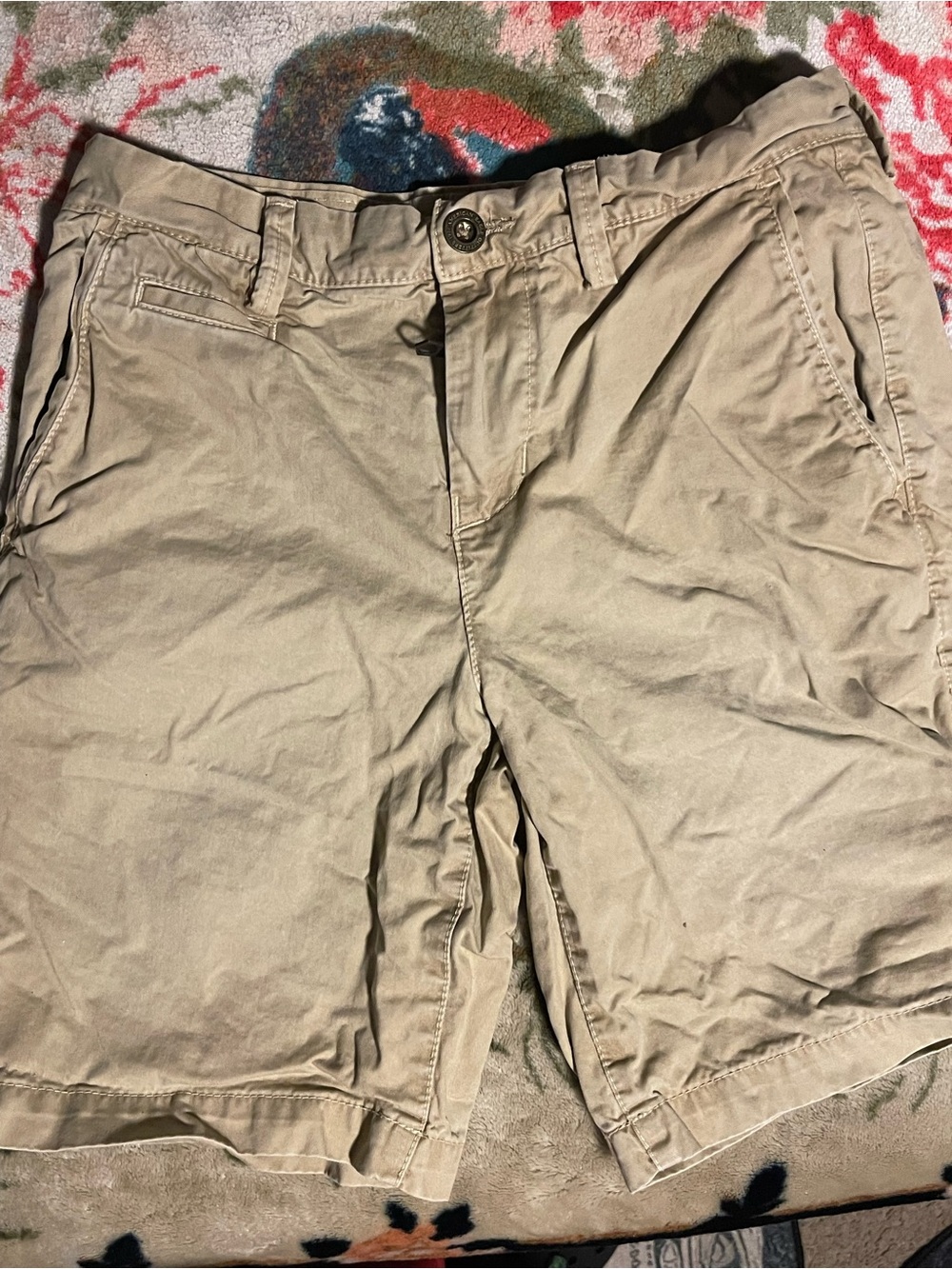 American Eagle Outfitters Men's Tan Cargo Shorts